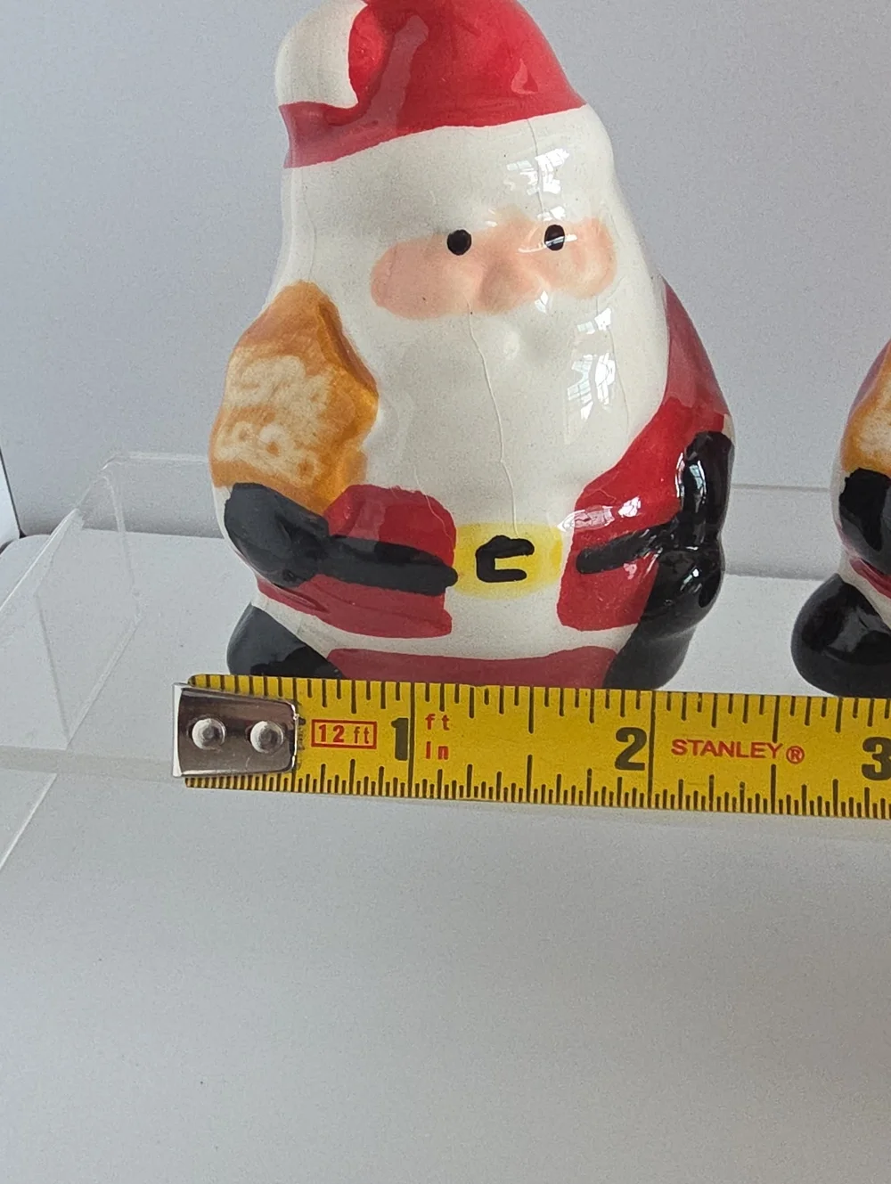 Vintage Ceramic Santa Claus Salt & Pepper Shaker Set